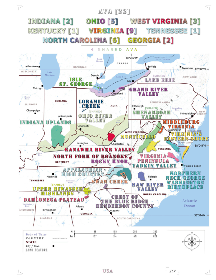 USA Wine Region Maps | United States Wine Region Maps